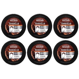 L'Oréal Paris Men Expert Barber Club Thickening Paste, Pack of 6 (6 x 75 ml)