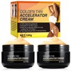 Self-Tanner for Body and Face 100gX2, Tanning Cream, Instant Body