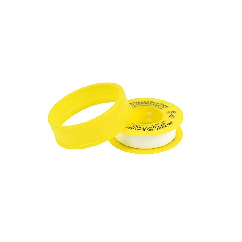 Arctic Hayes Gas PTFE Tape, 5 Meter Length, Yellow