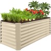 Best Choice Products 8x2x2ft Outdoor Metal Raised Garden Bed, Rectangular