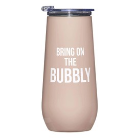 Santa Barbara Design Studio SIPS Drinkware Champagne Tumbler, 12-Ounce, Bubbly