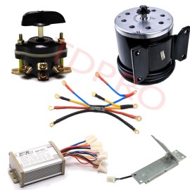 Unite 36V 800W Brush Electric Motor Controller Throttle Pedal Reverse Scooter E Bike