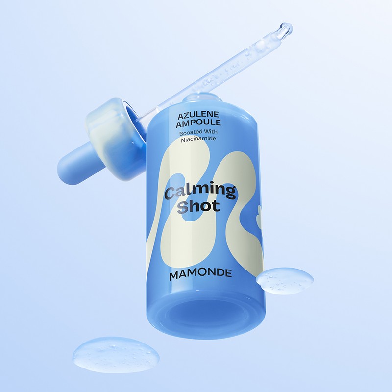 Mamonde Calming Shot Azulene Trace Calming Moisture Ampoule 50ml x