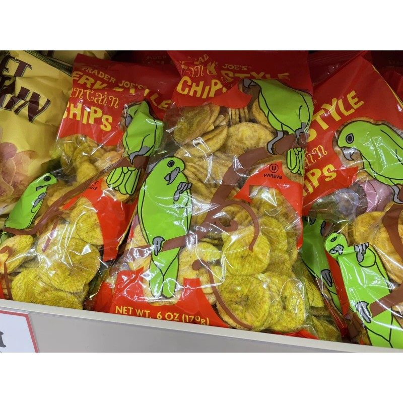 Trader Joe's 4 Pack Trader Joe's Jerk-Style Plantain Chips