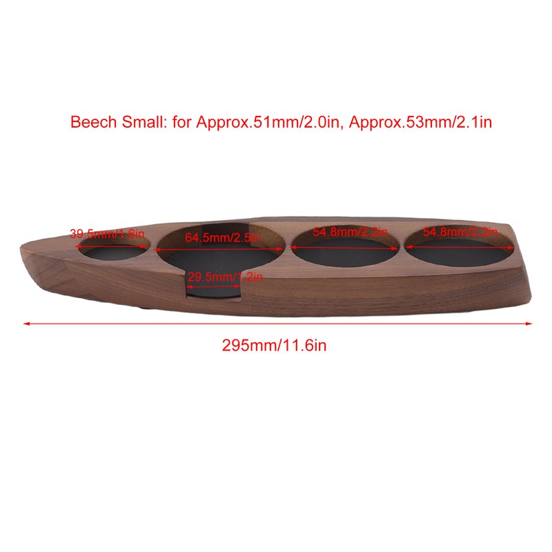 Wooden Coffee Tamper Holder Coffee Tamper Mat Stand Coffee Maker