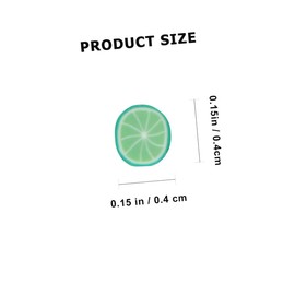 Baluue 2400pcs 12 Fruit Sliced ​​Nail Art Accessories Clay Beads Bracelet Making Kit Nail Charms Bat Letters Beads Clay Beads Charms Palette Jewelry E Letter Beads Nail for Nail Art