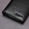 HISCOW Bifold Long Wallet with 15 Credit Card Slots -