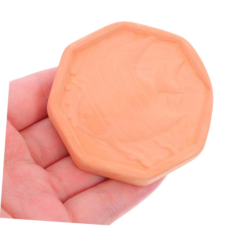 MAGICLULU Terracotta Fish Pattern Sugar Softener Reusable Sugar Disc for