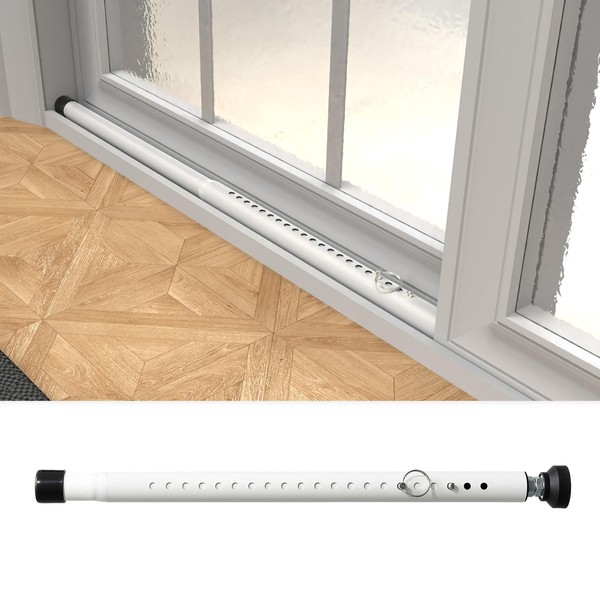 Feblomst Sliding Door Security Bar 18"-51", Adjustable Sliding Door Lock