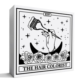 Hair Stylist Gifts for Women Men, Thank You Appreciation Gift for Hairdressers Hairstylist Hairapist Christmas Birthday Gift Hair Salon Barbershop Beauty Shop Desk Decor, The Hair Colorist