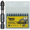 10 x SabreCut SCPZ250_10 50mm PZ2 Impact Screwdriver Driver Bits