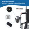 Walkers Cup Holder Compatible with Drive Medical Nitro Rollator, Clamp