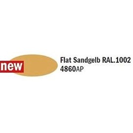 Italeri IT4860AP Acrylic Paint Yellow Sand Matt, 20 ml