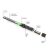OEMTOOLS 24696 Pivoting LED Work Light, 300LM Magnetic Work Light,