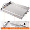 LotFun 32" x 15" Stainless Steel Cooking Griddle for Outdoor