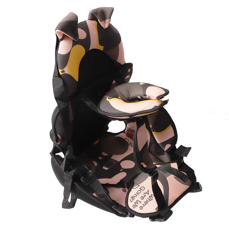 Baby Car Seat Comfortable Adjustable Impact Resistant Portable Booster Child