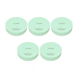 Kim Jeong-mun Aloe 김정문알로에 큐어 아쿠아 마일드 쿨링 선쿠션 25g(SPF50+) 본품 5개 Ss Kim Jeong Moon Aloe Cure Aqua Mild Cooling Sun Cushion 25g (SPF50+) 5 pieces