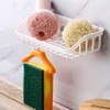 Galepromot Pink Multifunctional Drain Rack, Hanging Storage Rack Drain Rack