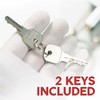 Emergency Release Lock Kit, Universal Garage Door Emergency Release Lock