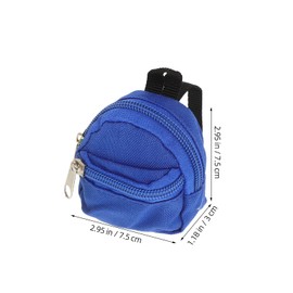 PACKOVE 5Pcs Mini Backpack Coin Purse Mini Backpack Keychain Mini Purse Keychain Backpack Coin Pouch Mini Change Purse