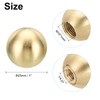 PATIKIL 25mm Ball Lamp Finials Caps Knob, 4 Set Solid
