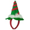 jAc Mini Light up Christmas Tree Headband - Red Green