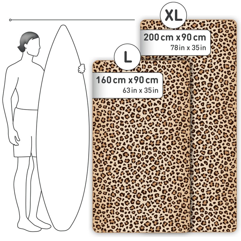 Fit-Flip XXL Beach Towel - Microfibre Bath Towel - Beach