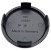 1 x Rial Hub Cap 60 mm Black Gloss (N60)