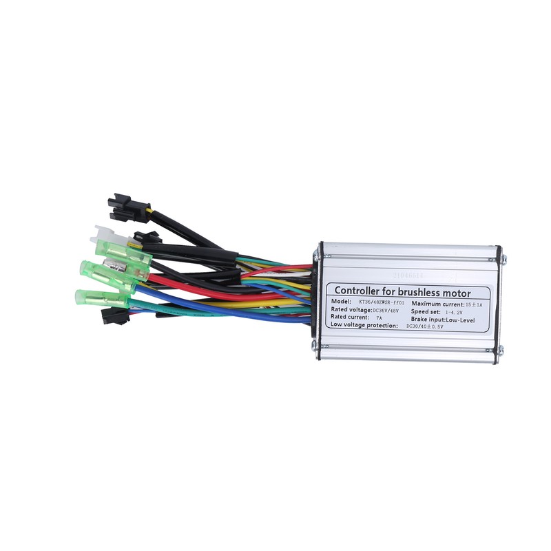 36V/48V 250W Electric Motor Brushless 7A Controller with KTLCD4 Display