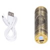 Portable Electric Shaver Bronze Stainless Steel Razor USB Charging Electric