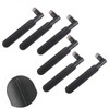 6Pcs Flat Paddle WiFi Antenna 3CMJT RP‑SMA Male Connector High