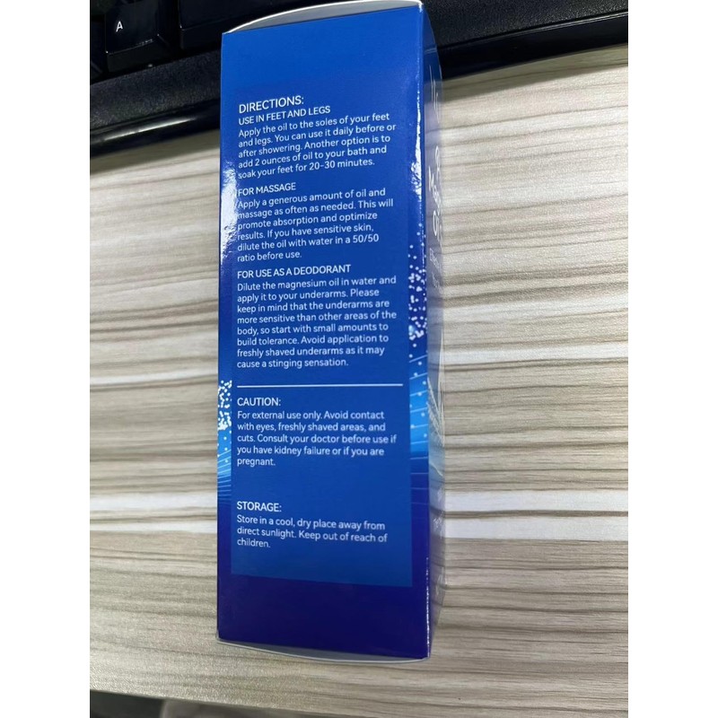 NVXNMSD Magnesium Oil Spray - Pure Magnesium - Spray Magnesium