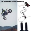 7/8" 22mm Twist Throttle Accelerator Handle Grip and Cable Kit