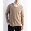 Chanyarn Men's 100% Merino Wool Sweater 2025 Fall Winter First-Line
