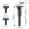 Baisiky 4 Pack Mounting Mandrel 3/8" & 1/4" Arbor Hole