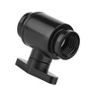 G1/4 Inch Water Cooling Valve, G1/4" Female Black Water Ball