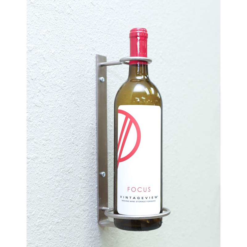 VintageView Wall Series Perch - 1 Bottle Wall Mounted Vertical