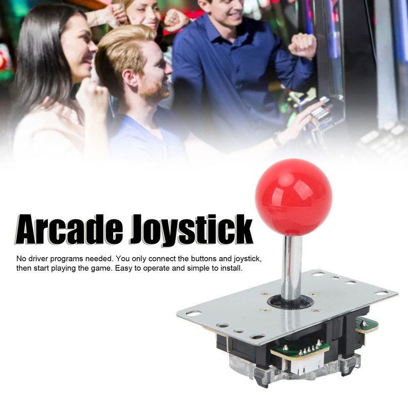 Yoidesu Botones de y Joysticks Kit de Bricolaje, 2 Jugadores