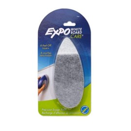 EXPO : Dry Erase Precision Point Eraser Refill Pad, Felt, 9 3/4w x 3 1/4d -:- Sold as 2 Packs of - 1 - / - Total of 2 Each