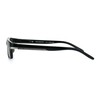 SA106 Mens Narrow Rectangular Plastic Powered Reader Lens Reading Sunglasses