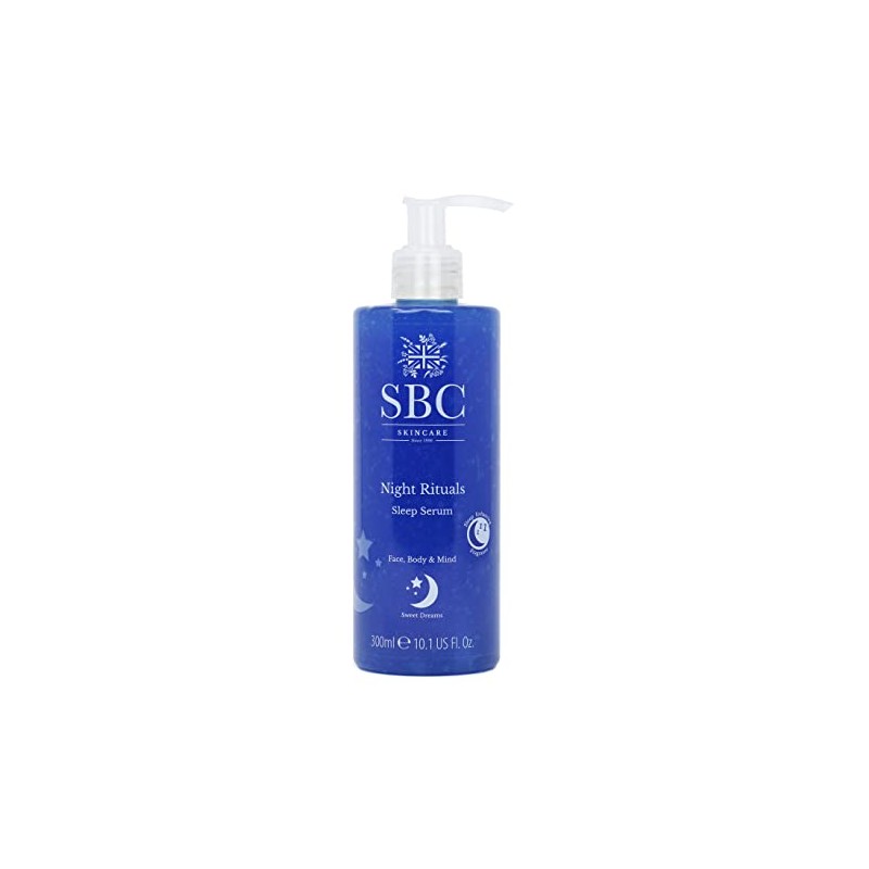 SBC Skincare Night Rituals Sleep Serum 300ml, Relaxing, Moisturising, Nighttime