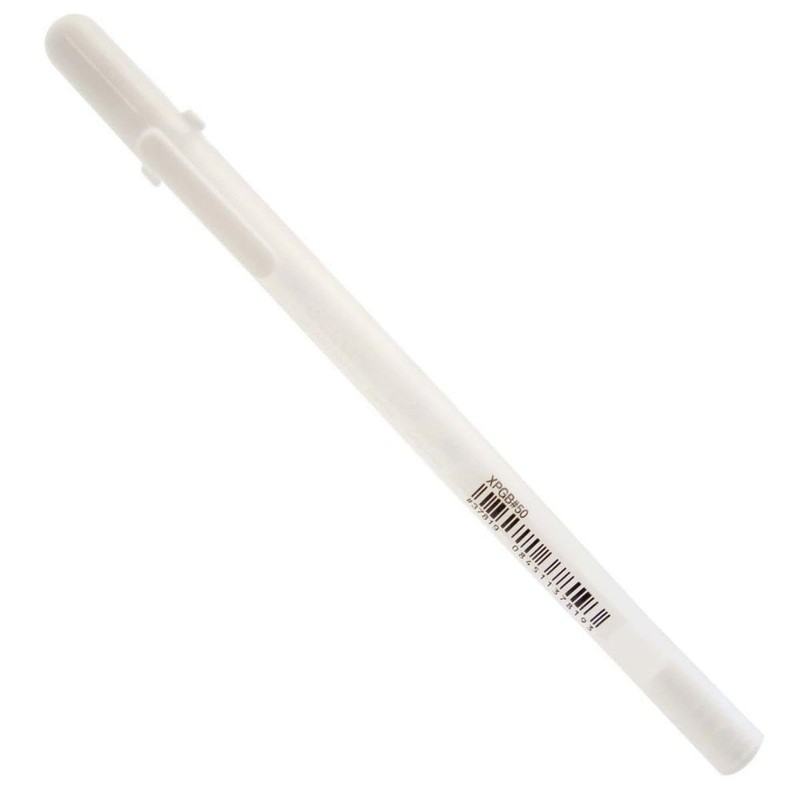Sakura Gelly Roll Basics Pen, Ink/Plastic, White