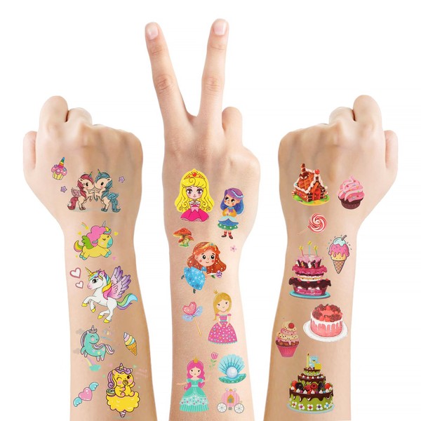 More than 500 patterns (60 Sheets) of temporary tattoo stickers