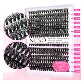 Kit De Extensiones De Pestaña 40d Neso Lash Natural Curve D