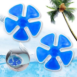 Head Gel Ice Pack, Helmet Ice Pack, Great for Catcher's Helmet, Outdoor Sports, Equestrian, Head Surgery, Relieve Summer Heat and Keep Cool (Royal Blue)