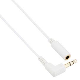 エルパ (ELPA) ヘッドホン用延長コード ヘッドホン 延長コード AUXケーブル 約1m ホワイト RD-EX/1.0(W)