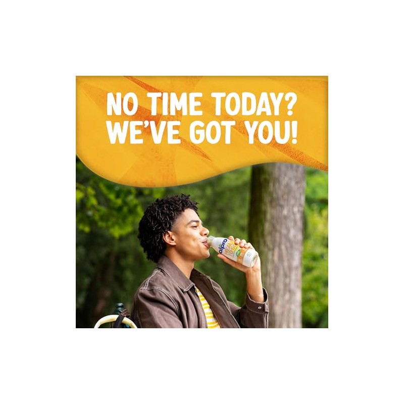 Alpro Meal To Go Vanilla Flavour, Ready-To-Drink Meal Replacement Drink,