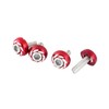 TUCKBOLD Car License Round Head Plate Screw Bolt 4 Pcs