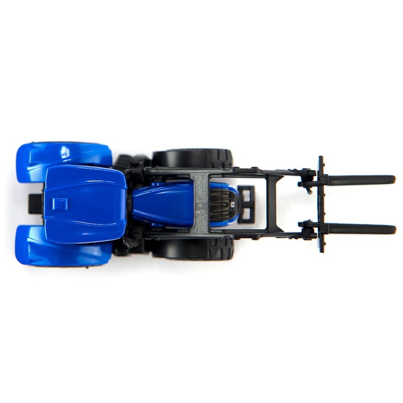 siku 1544, New Holland Tractor with Pallet Fork and Pallet,