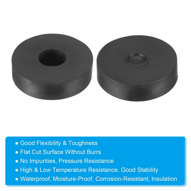 PATIKIL Anti-Vibration Washers 30mm Outer Diameter 10mm Inner Diameter 8mm
